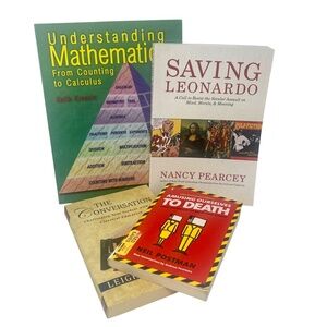 *Lot of 4* Classical Conversations  Saving Leonardo, Amusing Ourselves to Death